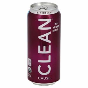 Clean Cause Yerba Mate, Organic, Blackberry