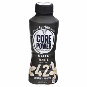 Core Power Milk Shake, High Protein, Elite, Vanilla