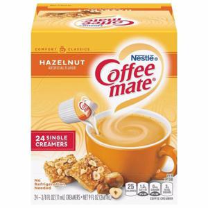 Coffee Mate Coffee Creamer, Hazelnut, Single Creamers