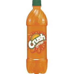 CRUSH Crush Orange Soda Soda, Orange, 6 Pack