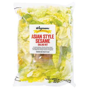 Wegmans Asian Style Sesame Salad Kit