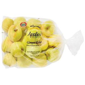 Wegmans Bagged Ginger Gold Apples, FAMILY PACK