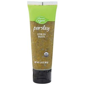 Wegmans Organic Parsley Stir-In Paste