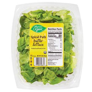 Wegmans Organic Spiral Path Butter Lettuce