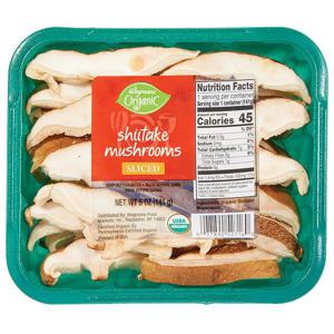 Wegmans Organic Sliced Shiitake Mushrooms