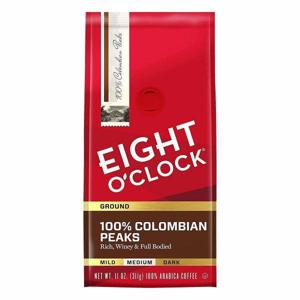 Eight O'Clock Coffee, Ground, Medium Roast, 100% Colombian Peaks