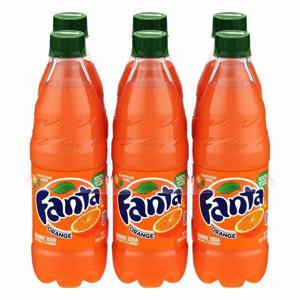 Fanta Soda, Orange, 6 Pack