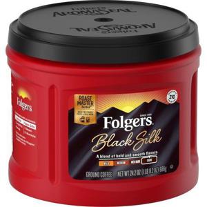 FOLGERS Coffee, Black Silk