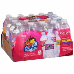 Fruit2O Purified Water Beverage, 20 Pack