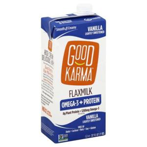 Good Karma Flaxmilk, Lightly Sweetened, Vanilla