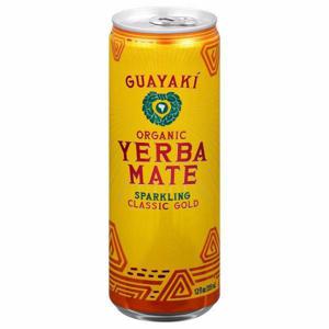 Guayaki Yerba Mate, Organic, Classic Gold, Sparkling