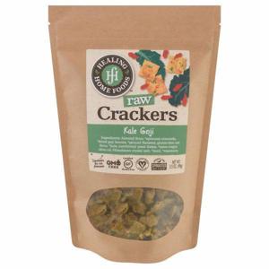 Healing Home Foods Raw Crackers, Kale Goji