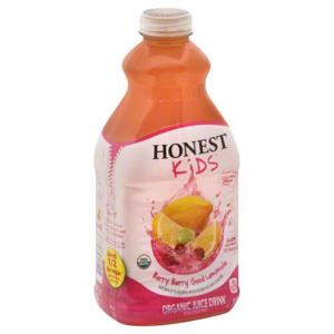 Honest Kids Juice Drink, Organic, Berry Berry Good Lemonade