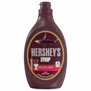 Hershey's Syrup, Fat Free, Special Dark Chocolate