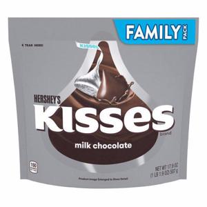 Hershey's Kisses Milk Chocolate, Family Pack