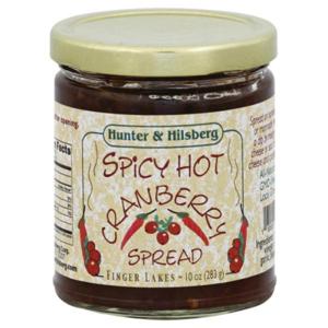 Hunter & Hilsberg Cranberry Spread, Spicy Hot