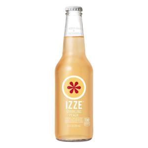 Izze Juice Beverage, Sparkling, Peach