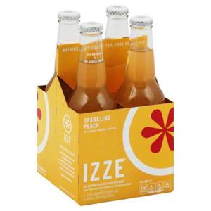 Izze Juice Beverage, Sparkling Peach