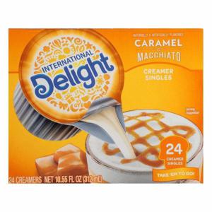 International Delight Coffee Creamer, Caramel Macchiato, Singles