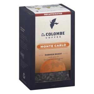 LA COLOMBE Coffee, Darker Roast, Monte Carlo, Decaffeinated