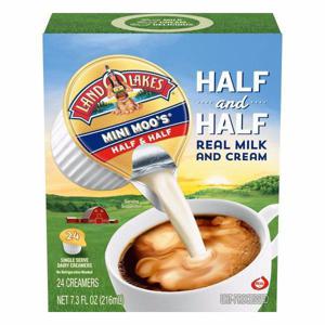 Land O Lakes Mini Moo's Half and Half, Single Serve Dairy Creamers