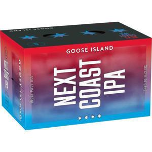 GOOSE ISLAND Next Coast IPA Craft Beer, IPA  6/12 oz cans