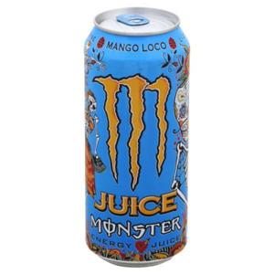 Monster Juice Energy Juice, Mango Loco