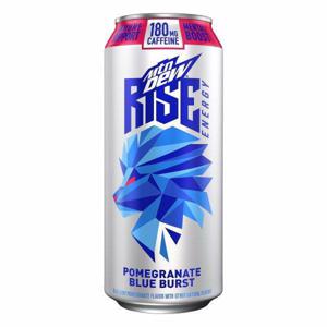 Mtn Dew Rise Energy Energy Drink, Pomegranate Blue Burst