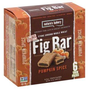 Nature's Bakery Fig Bar, Pumpkin Spice