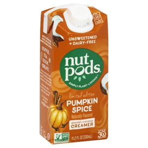 nutpods Creamer, Almond + Coconut, Pumpkin Spice