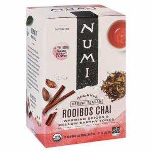 Numi Herbal Tea, Rooibos Chai, Bags