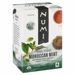 Numi Herbal Tea, Moroccan Mint, Bags