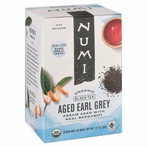 Numi Black Tea, Aged Earl Grey, Bags