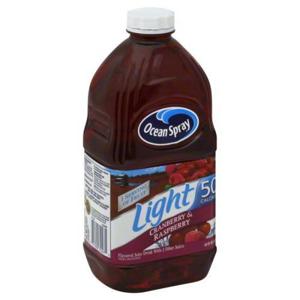 Ocean Spray Juice Drink, Light, Cranberry & Raspberry