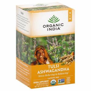 Organic India Tulsi Ashwagandha, Infusion Bags