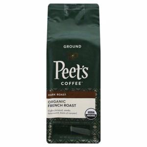 Peet's Coffee Coffee, Organic, Ground, Dark Roast, French Roast