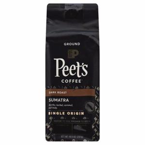 Peet's Coffee Coffee, Ground, Dark Roast, Sumatra