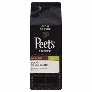 Peet's Coffee Coffee, Ground, Dark Roast, House Blend, Decaf