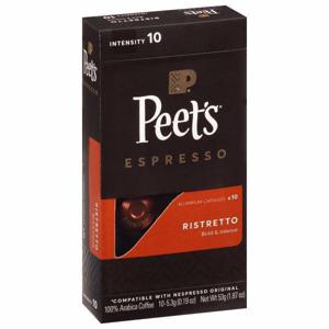 Peet's Coffee Coffee, Espresso, Dark Roast, Ristretto, Capsules