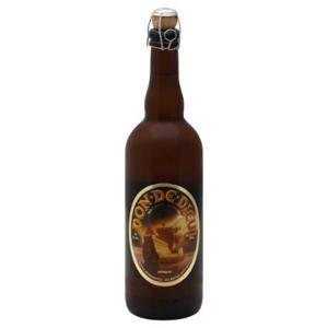 Unibroue Ale, Triple Wheat, on Lees, Don de Dieu Single Bottle