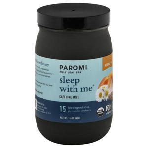 Paromi Herbal Tea, Sleep with Me, Caffeine Free, Pyramid Sachets