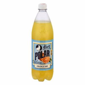 Polar Sparkling Beverage, Diet, Orange Dry