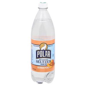 Polar Seltzer, 100% Natural, Georgia Peach