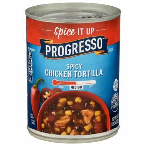 Progresso Soup, Spicy Chicken Tortilla, Medium