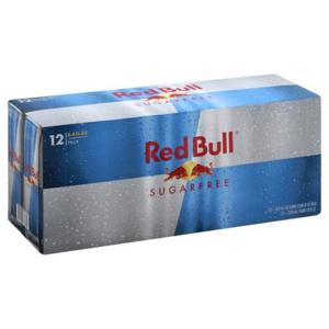 Red Bull Energy Drink, Sugarfree, 12 Pack