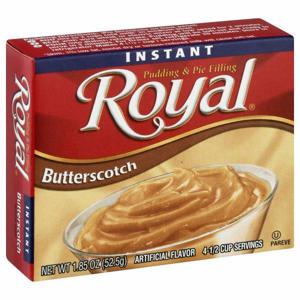 Royal Pudding & Pie Filling, Butterscotch, Instant