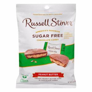 Russell Stover Chocolate Candy, Sugar Free, Peanut Butter