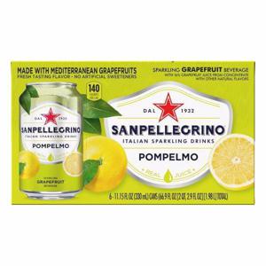 Sanpellegrino Beverage, Sparkling, Grapefruit, Pompelmo