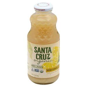 Santa Cruz Organic 100% Juice, Pure Lemon