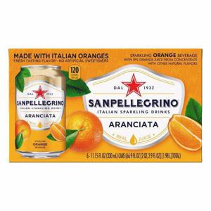 Sanpellegrino Beverage, Sparkling, Orange, Aranciata